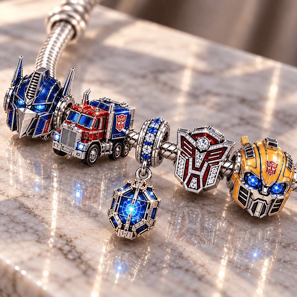 TFR Silver Charm Bracelet Set NTTB