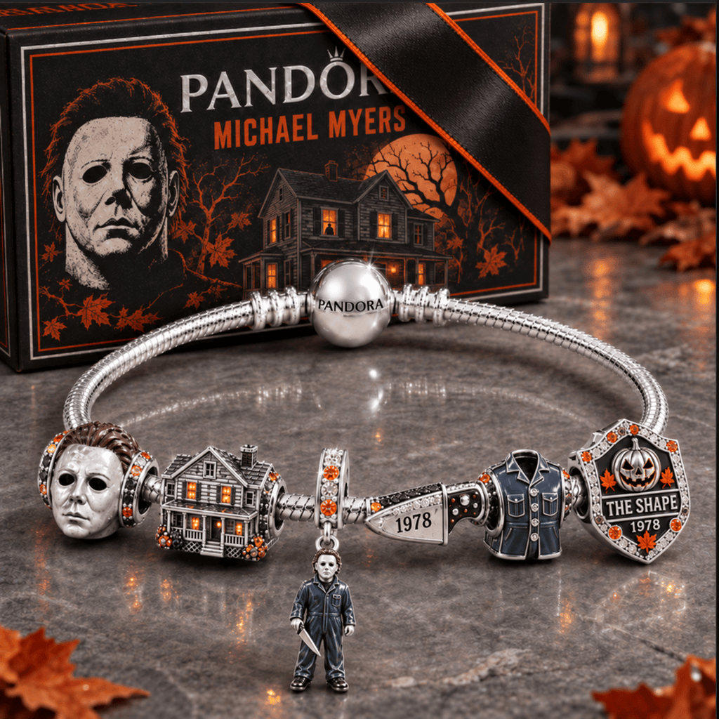 MCM Silver Charm Bracelet Set NTVA