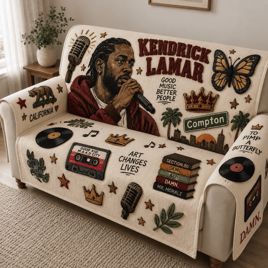 KDL Tufted Sofa Cover & Pillow Set DNBN