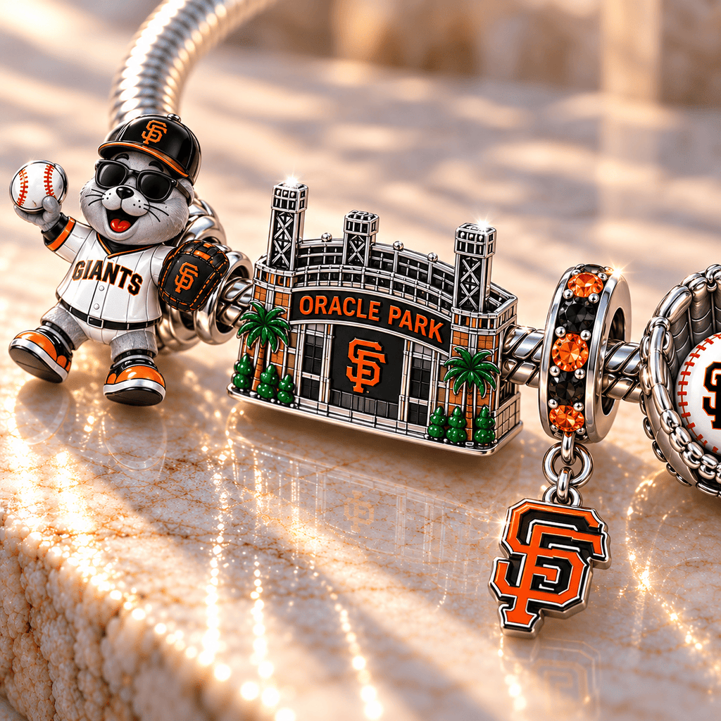 SFG Silver Charm Bracelet Set BMD