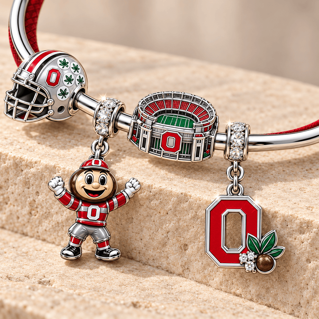 OSB Silver Charm Bracelet Set TMH