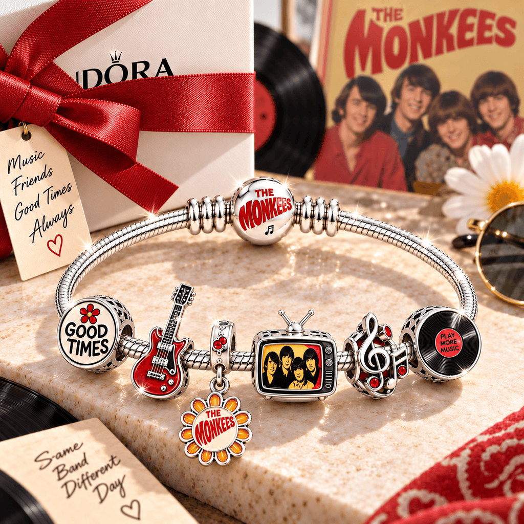 TMS Sliver Charm Bracelet Set BMD