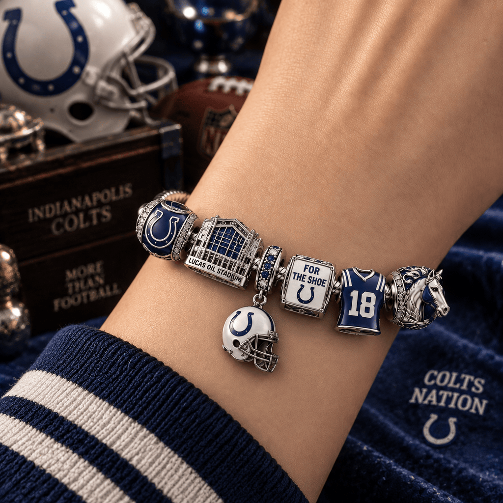 IDC Silver Charm Bracelet Set PTT