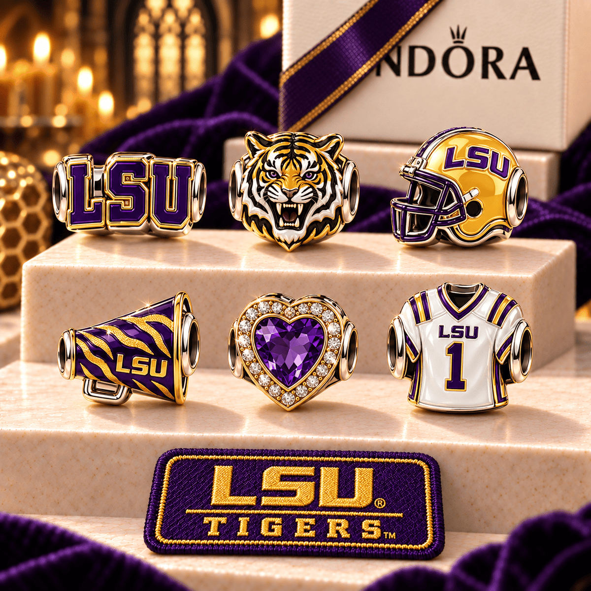 LSUT Silver Charm Set NHVH