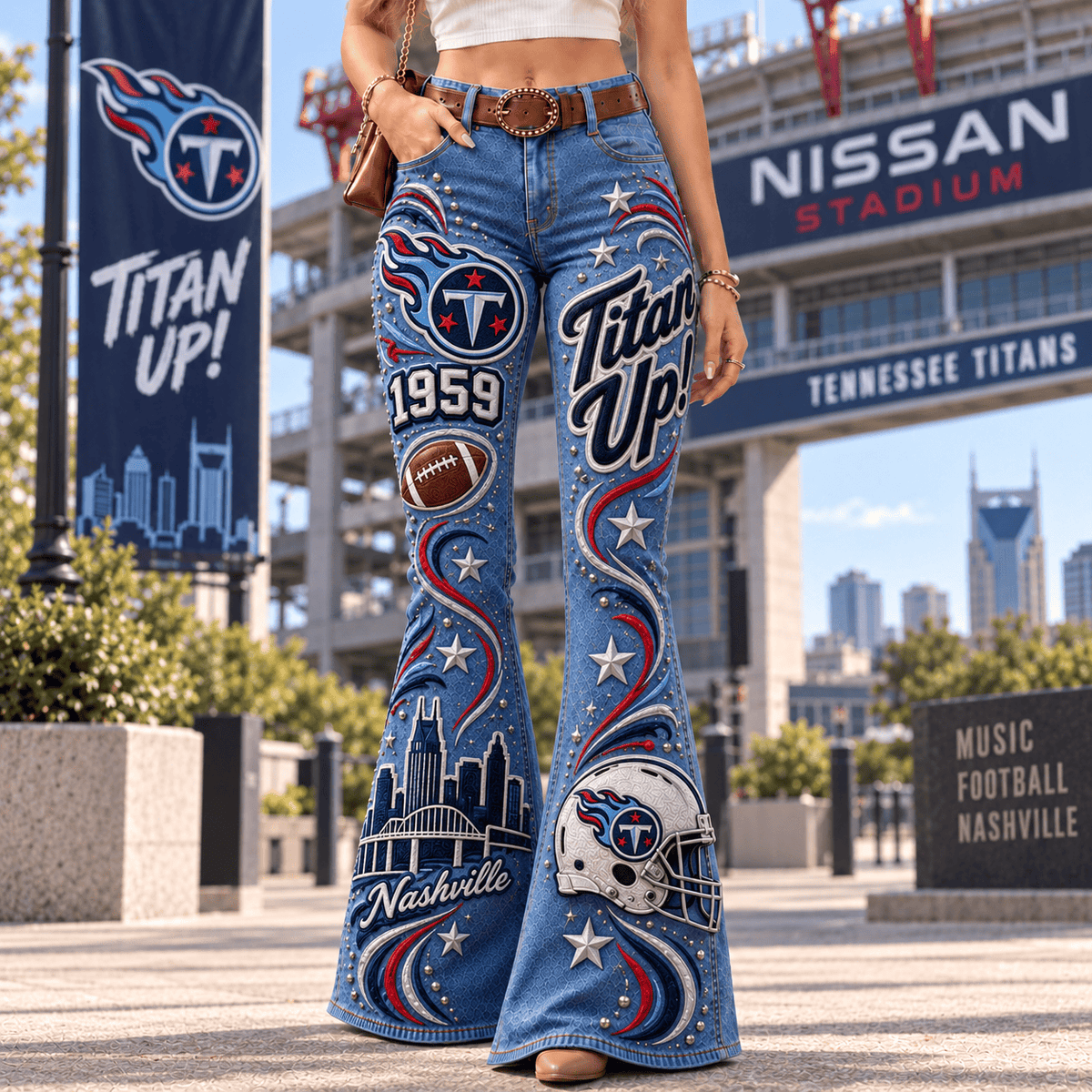 Premium TNST Flared Jeans PVNA