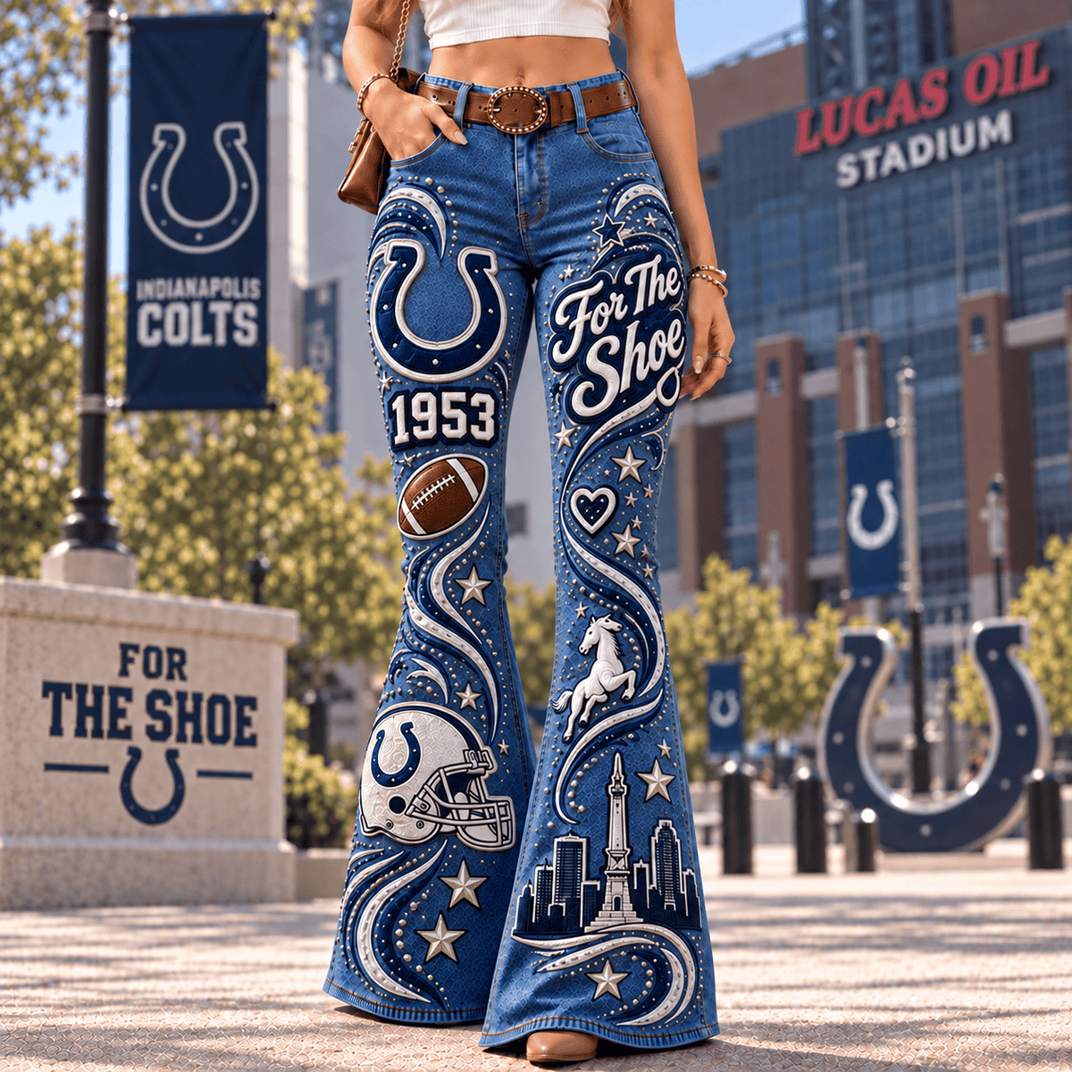Premium IDC Flared Jeans PVNA