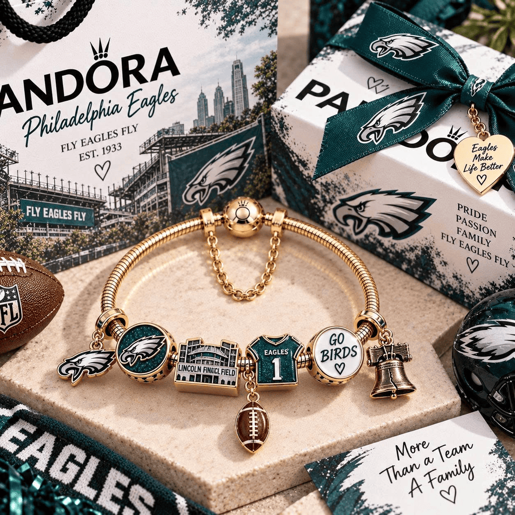 PLDE Gold Charm Bracelet Set TTN