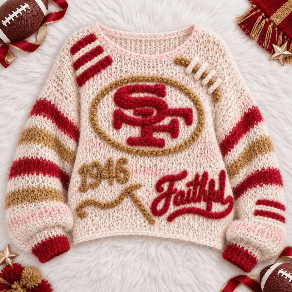 SF49 Women’s Open-Knit Sweater NTKO