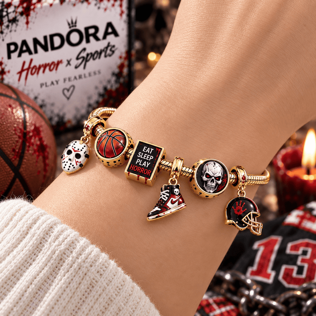 VTHR Gold Charm Bracelet Set TTN