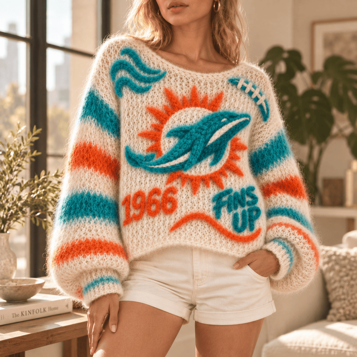 MDP Women’s Open-Knit Sweater NTKO