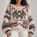 SLTK Women’s Open-Knit Sweater DNBN