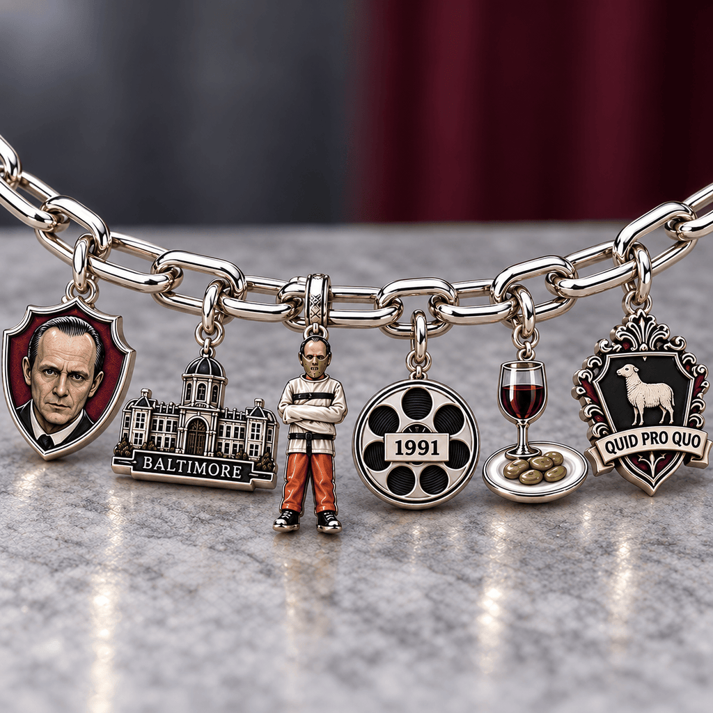 HLBL Silver Charm Bracelet Set NTVA
