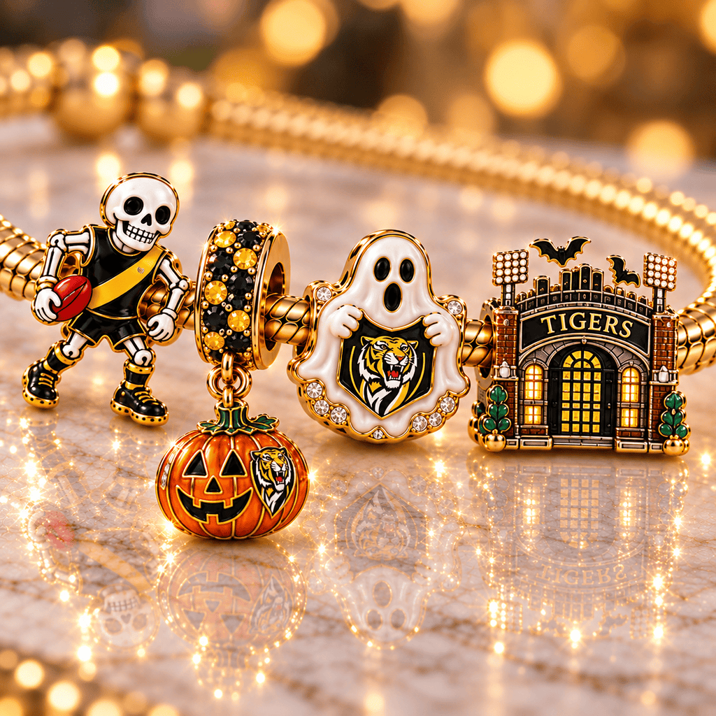 RFC Gold Charm Bracelet Set NHVH