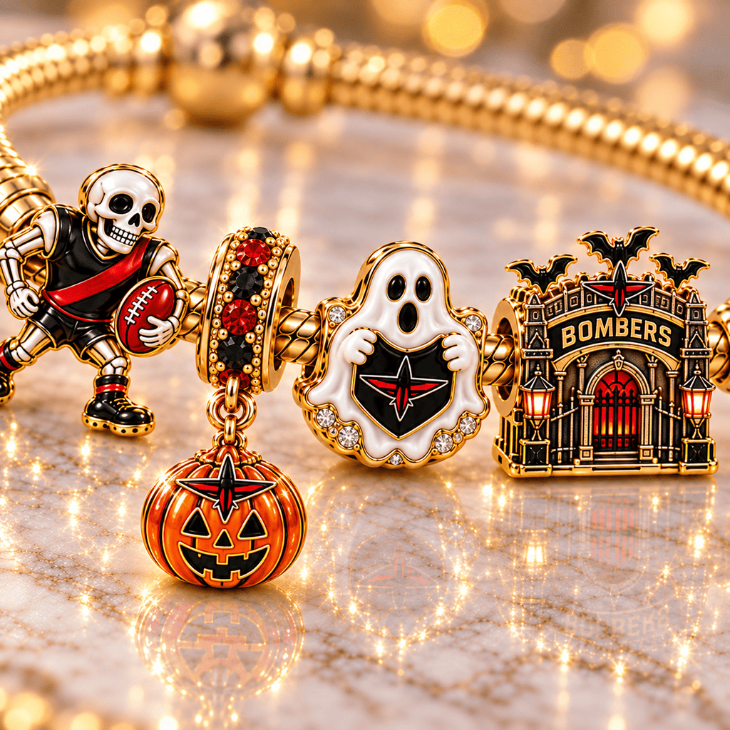 EDB Gold Charm Bracelet Set NHVH