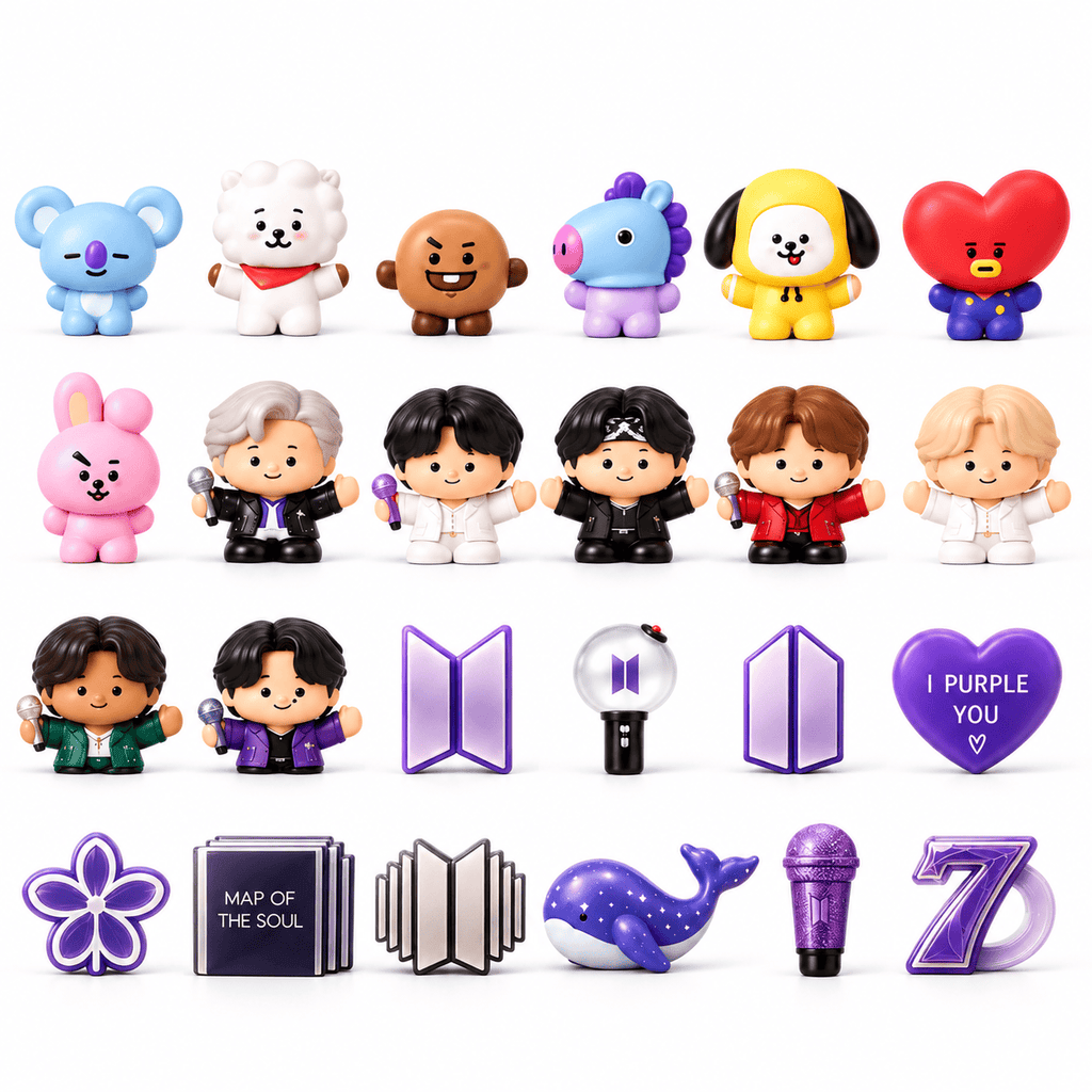 BTS Little People Collector Set TTNL