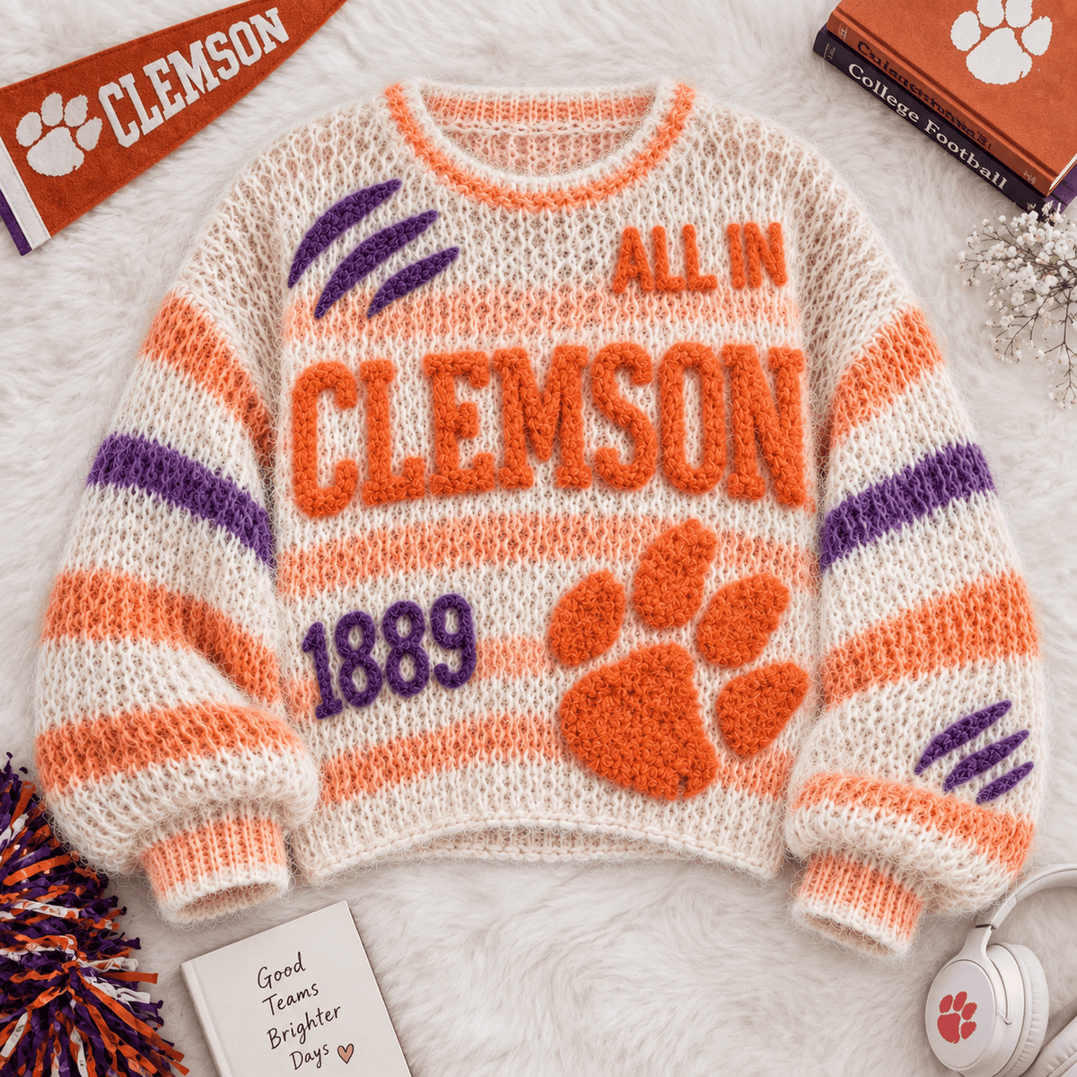 CTFB Women’s Open-Knit Sweater HTTT