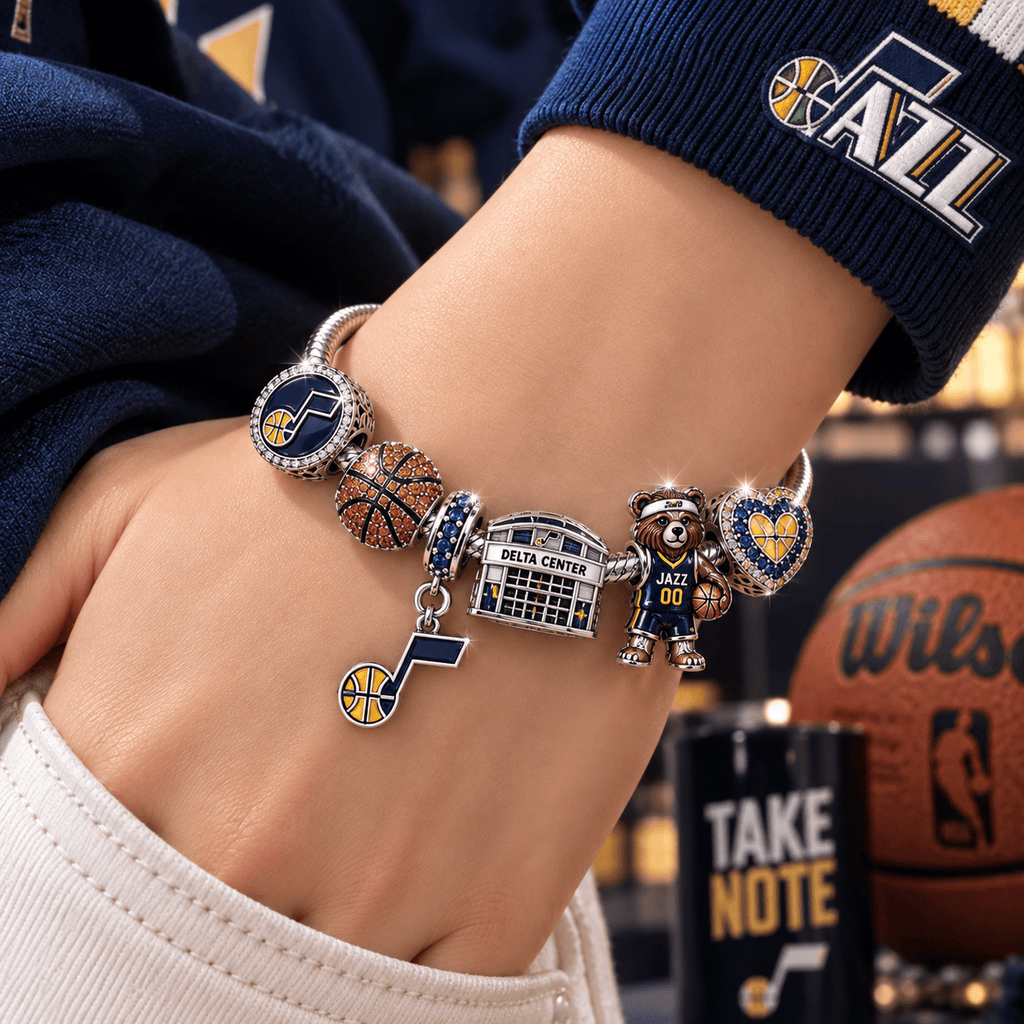 UTJ Silver Charm Bracelet Set VTH