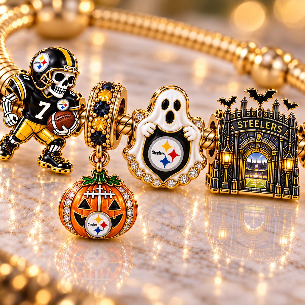 PBS Gold Charm Bracelet Set NHVH