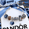 MPG Silver Charm Bracelet Set VTH