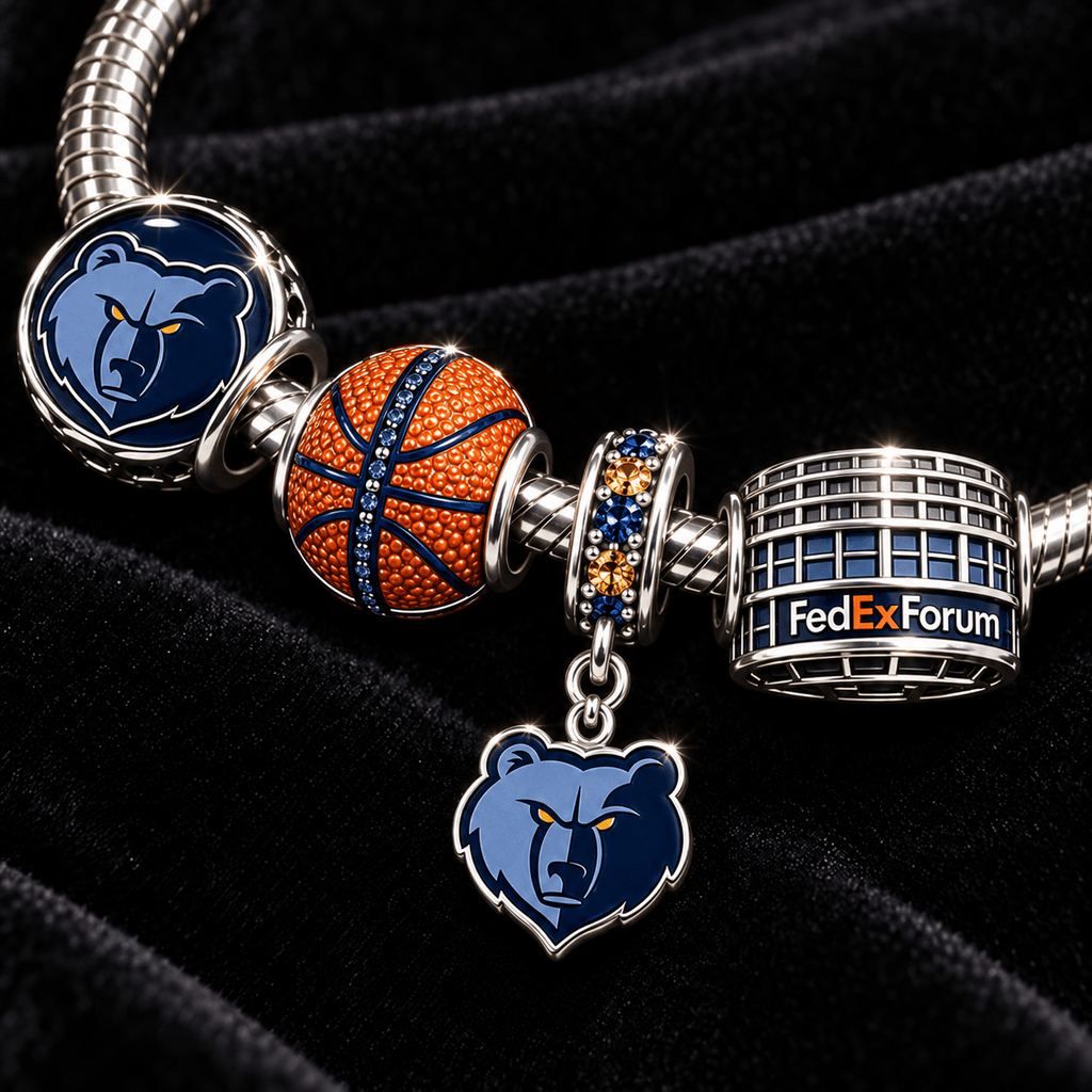 MPG Silver Charm Bracelet Set VTH