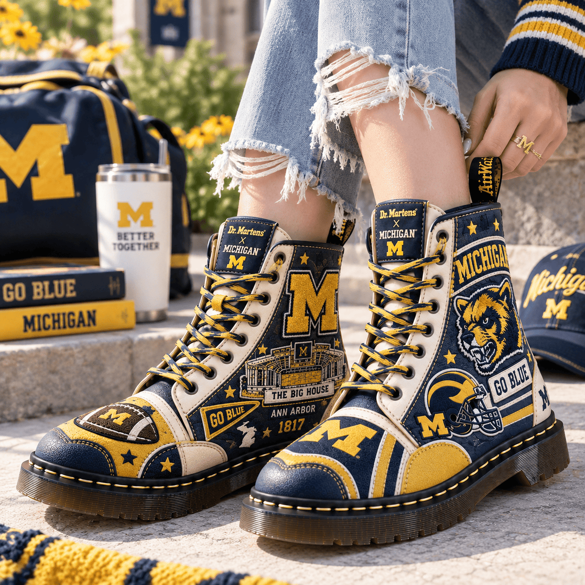 MWR Premium Leather Lace-Up Boots LNTH