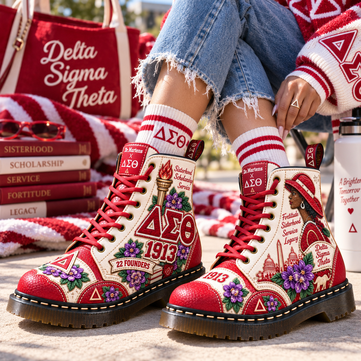 ZPB Premium Leather Lace-Up Boots LNTH