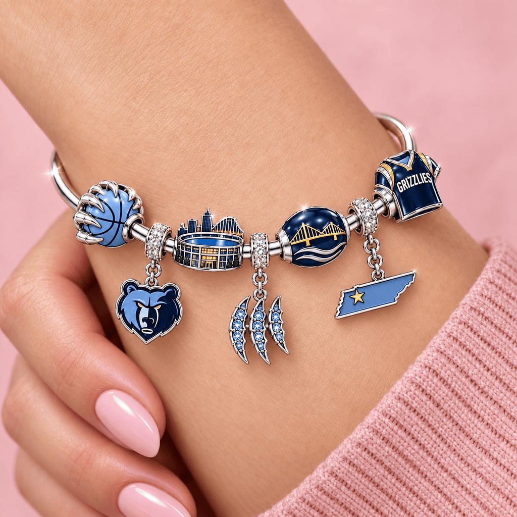 MPG Silver Charm Bracelet Set TMH