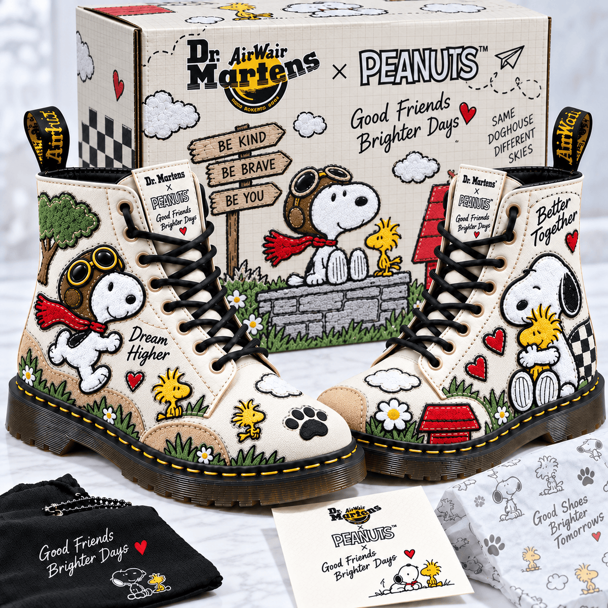 SNPY Premium Leather Lace-Up Boots LNTH