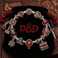 DND Silver Charm Bracelet Set TTTT